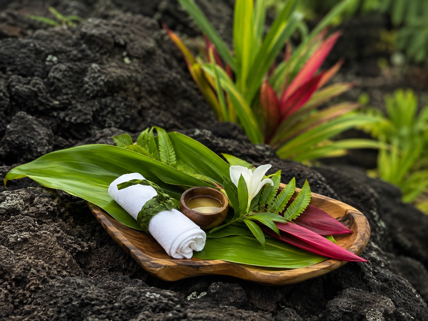 Offerings replace Ti leaf on Lava